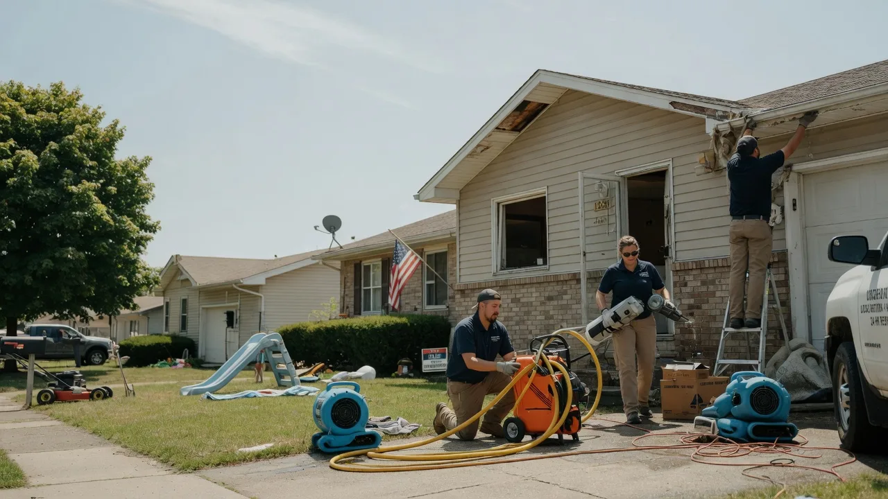 Water Damage Restoration in Foss, OK near me